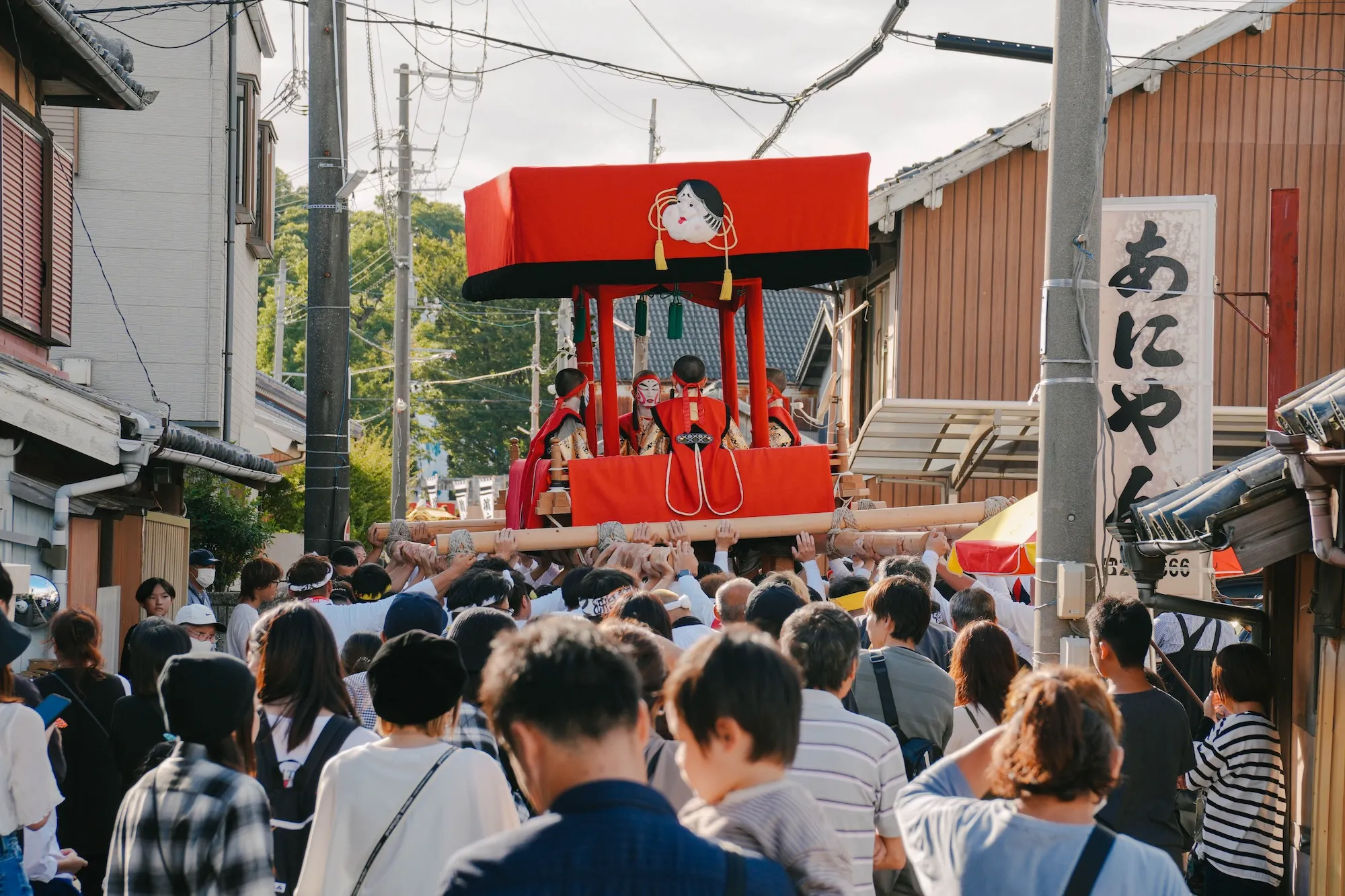 お祭りの様子